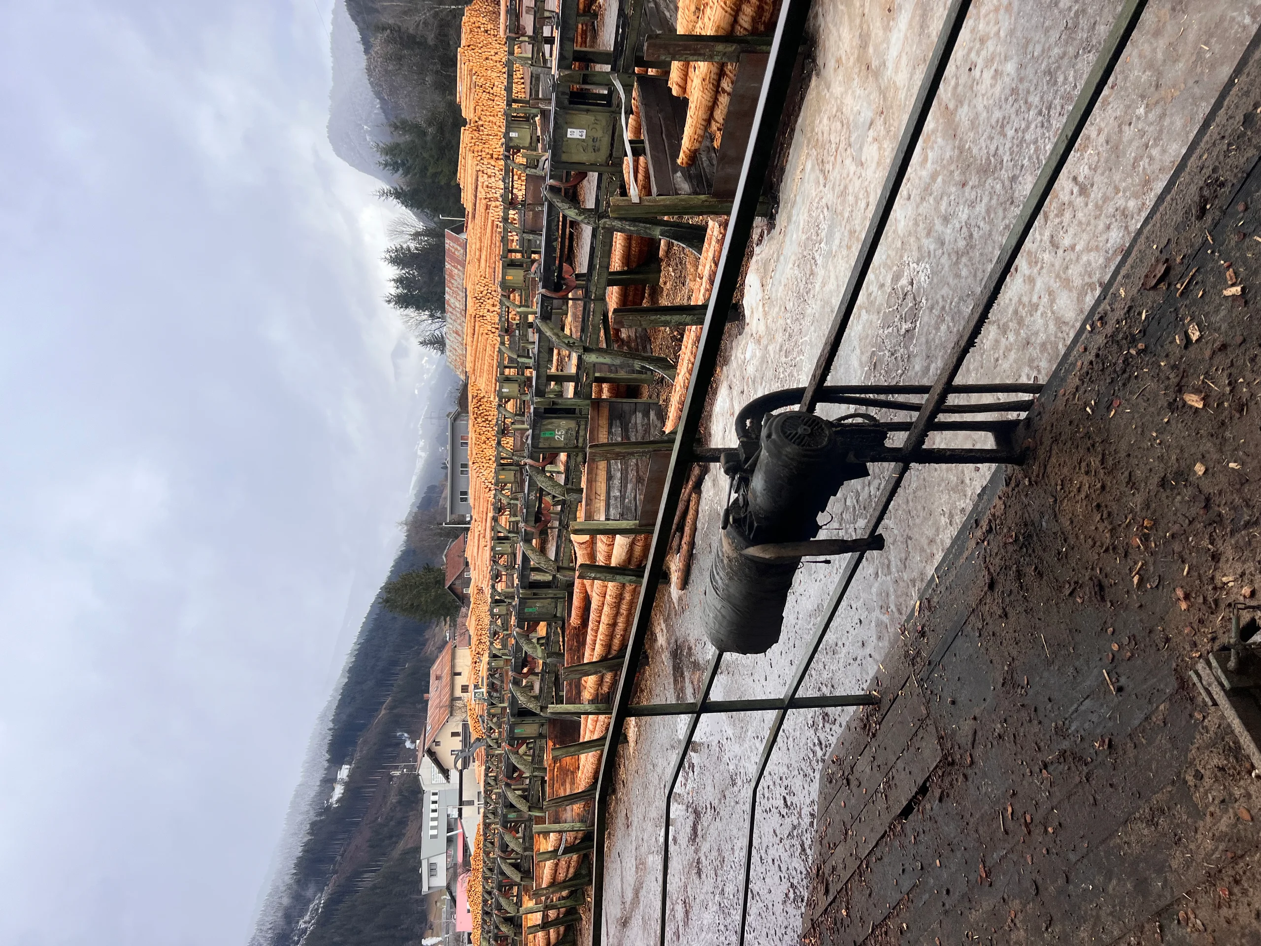 Log sorting plant with debarker - Image 11